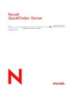 Novell QuickFinder Server 5.0 Administration Guide