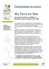Ma terre en fête au CRIE de Mouscron