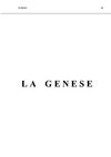 Cantique des Cantiques: la Genèse