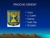 PROCHE ORIENT 1
