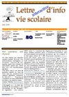 Lettre info vie scolaire, mai 2008-2