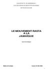 LE MOUVEMENT RASTA A LA JAMAÏQUE - 1ère partie
