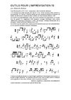 N 15 Exercices rythmiques du livre Elementary Training for Musicians de Paul Hindemith