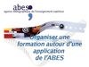 Organiser une formation autour d'une application de l'ABES