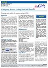 e-Citiz, agile and state of the art platform to design and deploy successful WSS for e-Enterprise purposes