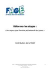 FAGE - Contribution sur les stages