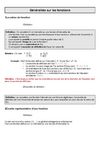 Cours Sur "Généralités Sur Les Fonctions"