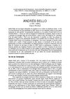 Grands penseurs en éducation- Andrés Bello