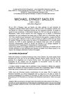 Grands penseurs en éducation- Michael Ernest Sadler