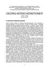 Grands penseurs en éducation- Georg Kerschensteiner