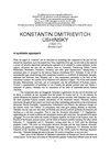 Grands penseurs en éducation- Konstantin Dimitrievitch Ushinsky (anglais) 