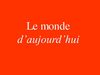 3ème - Le monde d'aujourd'hui