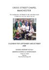 Cross Street Chapel Manchester Newsletter Sept/Oct 2008