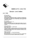 Nouveautés BD été 2008