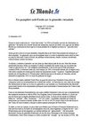 Un pamphlet anti-Tutsis sur le génocide rwandais - Le Monde -