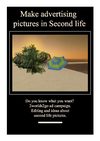 Make advertising pictures in Second life