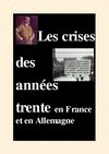 3ème - Les crises des années trente - cours - Présentation