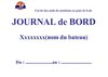 Journal de bord - page de garde modifiable