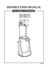 Ol'Optic : mode d'emploi anglais : Dobson Skywatcher rétractable 254 et 305 mm