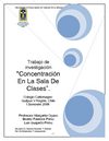 la concentracion 