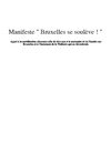 Manifeste " Bruxelles se soulève ! "