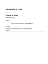 Introduction to Linux - A Hands on Guide - Machtelt Garrels