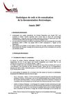 Statistisques documentation en ligne 2007