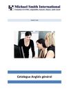 Catalogue des formations d'Anglais général de Michael Smith International