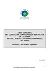 Etat des lieux des Comités de coordination régionaux de l'emploi et de la formation professionnelle (CCREFP) des...