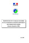 Proposition d'un tableau de bord du plan régional de développement des formations (PRDF) (Données financières...