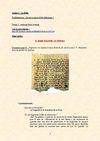 6ème - Le peuple de la Bible, les Hébreux - I. A.
