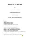 A history of science