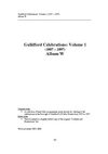 Guildford celebrations Vol 1 1887-1897