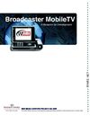 Broadcaster Mobile Television Blueprint