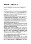 Genocide? I deny the lot. Agathe Habyarimana interview - The Observer