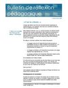 Bulletin de réflexion pédagogique 5 décembre 08 - C'est du chinois!