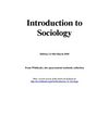 Introduction to sociology