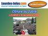 Lourdes : clôture du Jubilé 