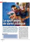 Le sport enjeu de sante publique