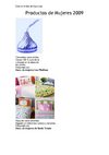 Catalogo de la Red de Comercializacion de la Unión de Mujeres