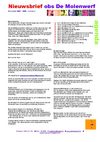 Nieuwsbrief no. 4 2008-2009 obs de Molenwerf