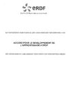 16-06-2008 - Accord pour le développement de l'apprentissage à ERDF - Accord ERDF