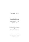 invention bach