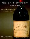 Vente de vins 24 janvier 2009