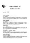Nouveautés Bds section adultes janvier 2009