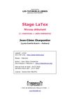 Stage LaTex niveau débutants