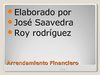 arrendatario