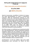 Petit guide de typographie à l’usage de l’internet
