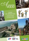 Brochure "Au pays des châteaux forts" - Alsace 