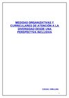 Medidas curriculares y organizativas para una escuela inclusiva